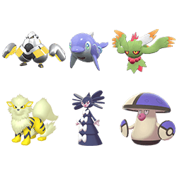 VGC Series 2 Arcanine Team